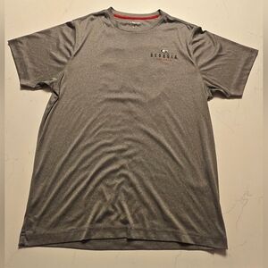 Colosseum RealTree Fishing University of Georgia Bulldogs T-Shirt Men's Size L